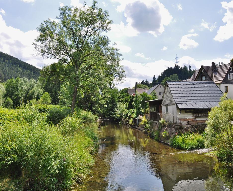 Flair-Hotel Waldfrieden Oberweißbach Eksteriør billede